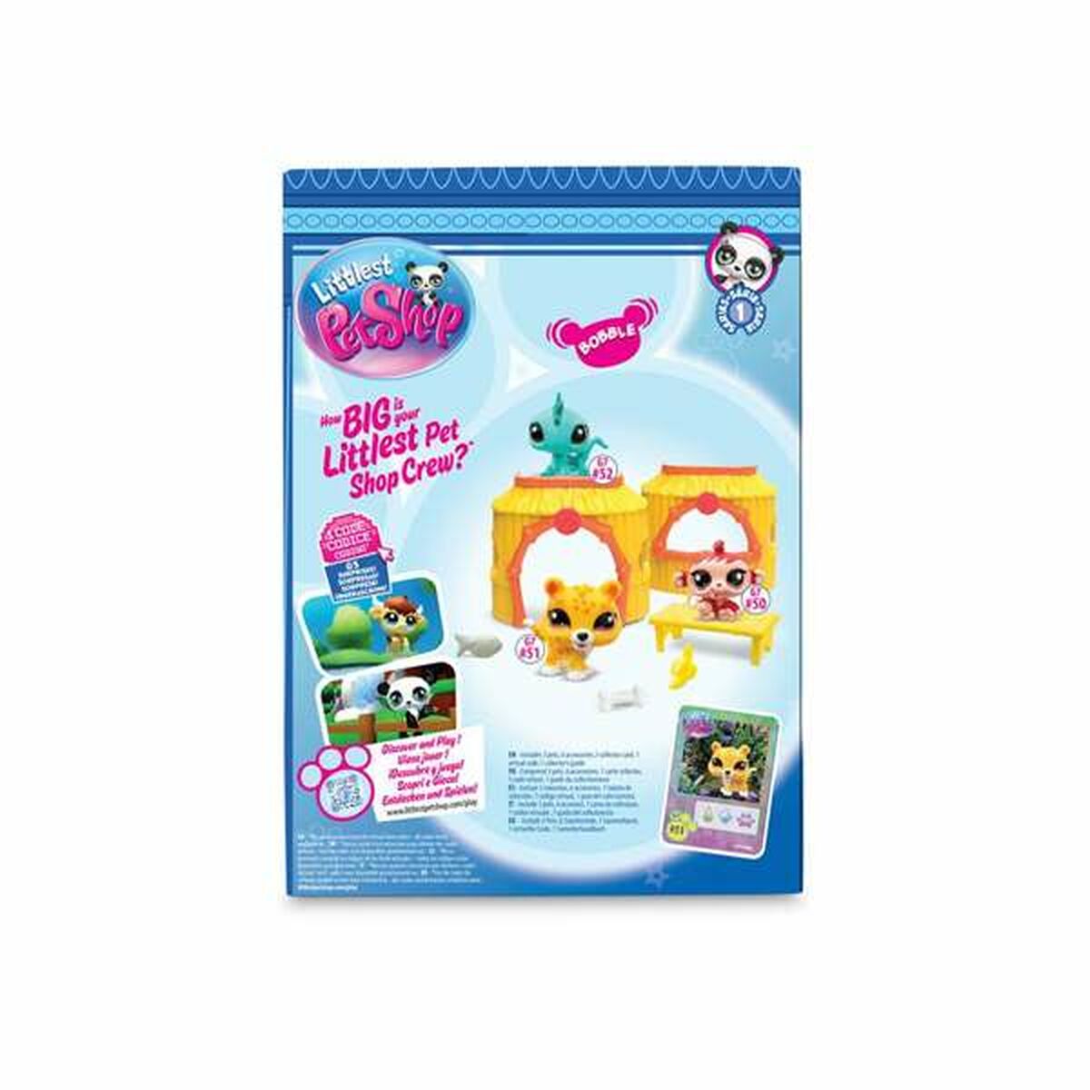Playset Bandai Littlest Pet Shop 8 Предметы